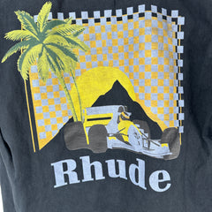 Rhude Black Tropical T-Shirt Size M