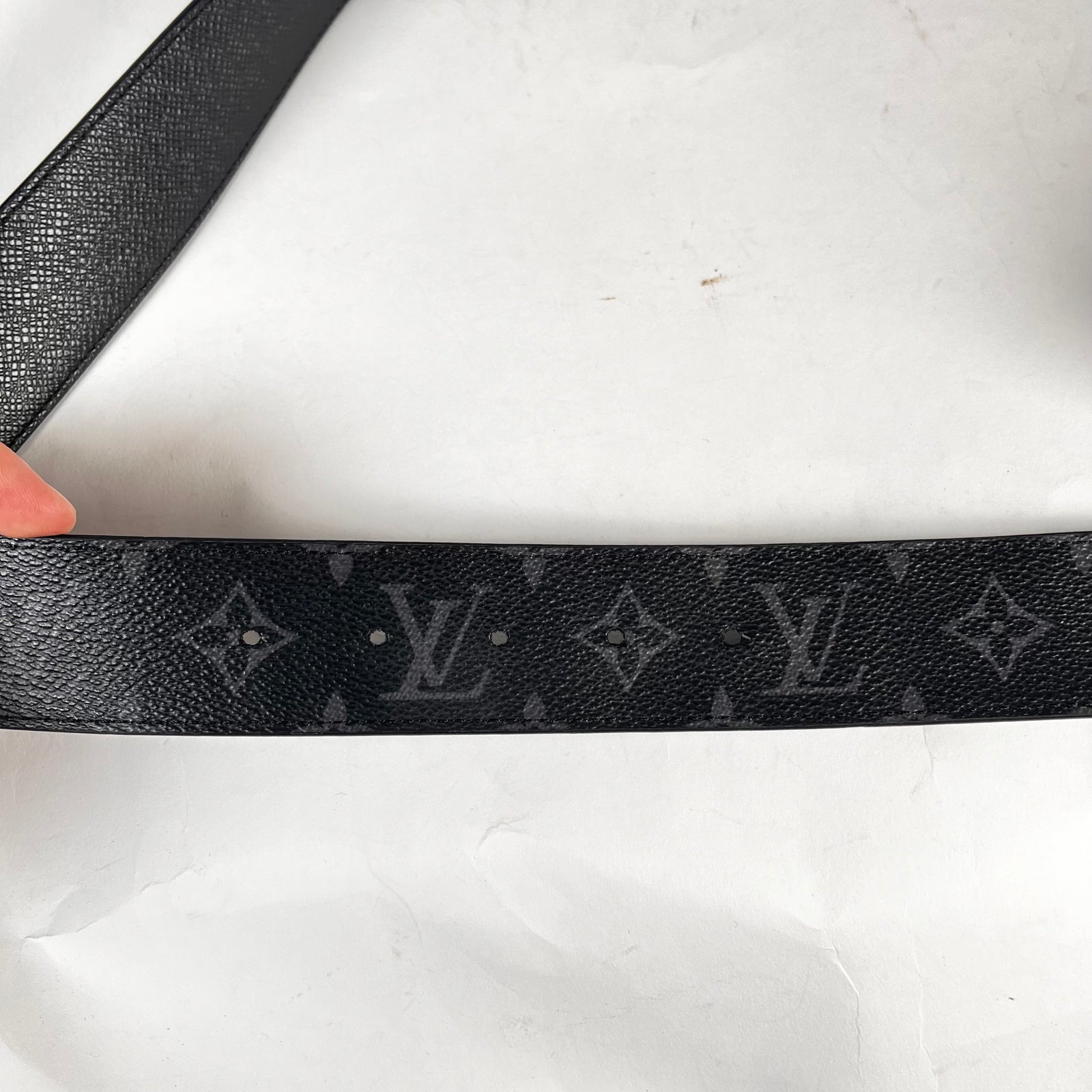 Louis Vuitton Eclipse Monogram 40mm Belt