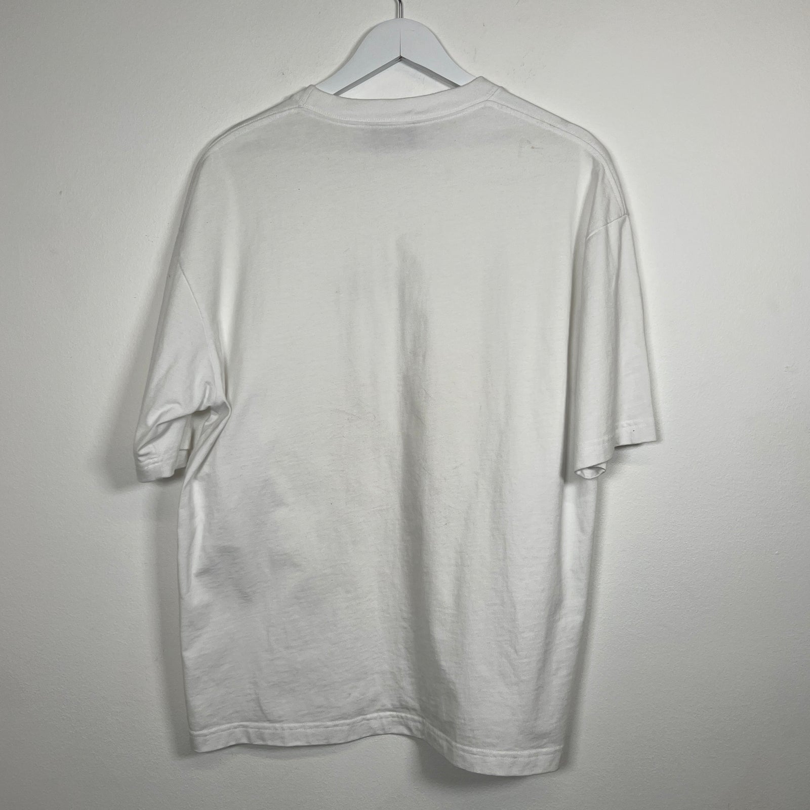 Balenciaga White Logo T-Shirt Size M