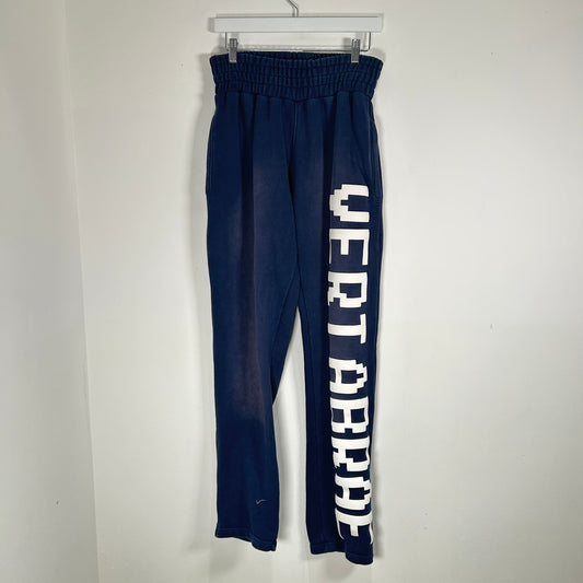 Vertabrae Logo Navy Sweatpants Size XL