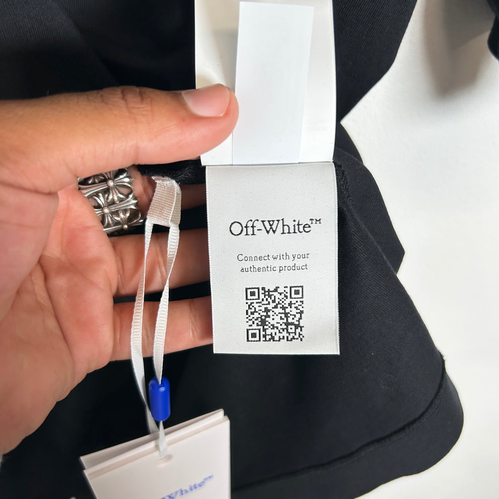 Off-White Black/Green Arrows T-Shirt Size XXL