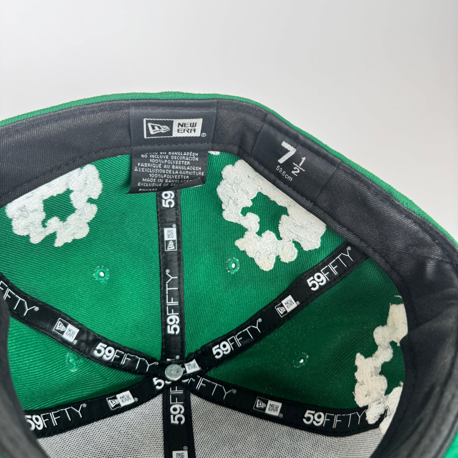 Denim Tears Green Wreath Fitted Cap Size 7 1/2
