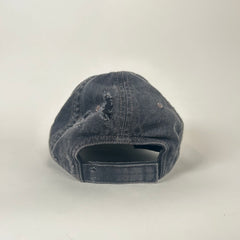 Balenciaga Black Logo Distressed Cap