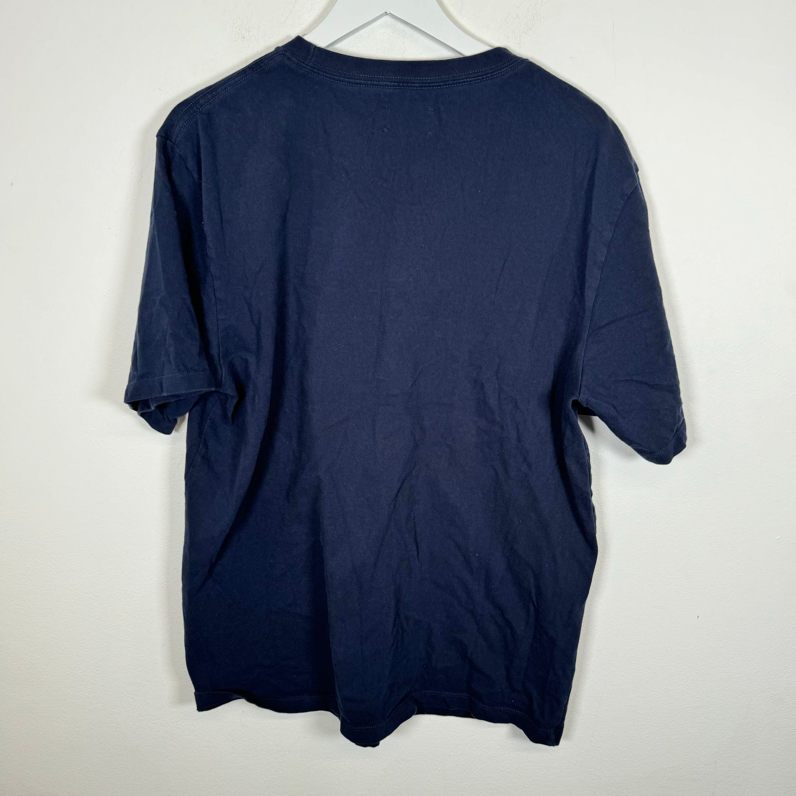 Aime Leon Dore Navy Spell-Out Logo Tee Size L