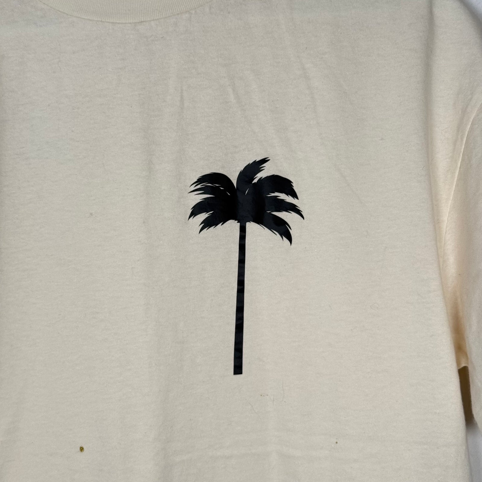 Palm Angels Gold Paint Splatter Size M