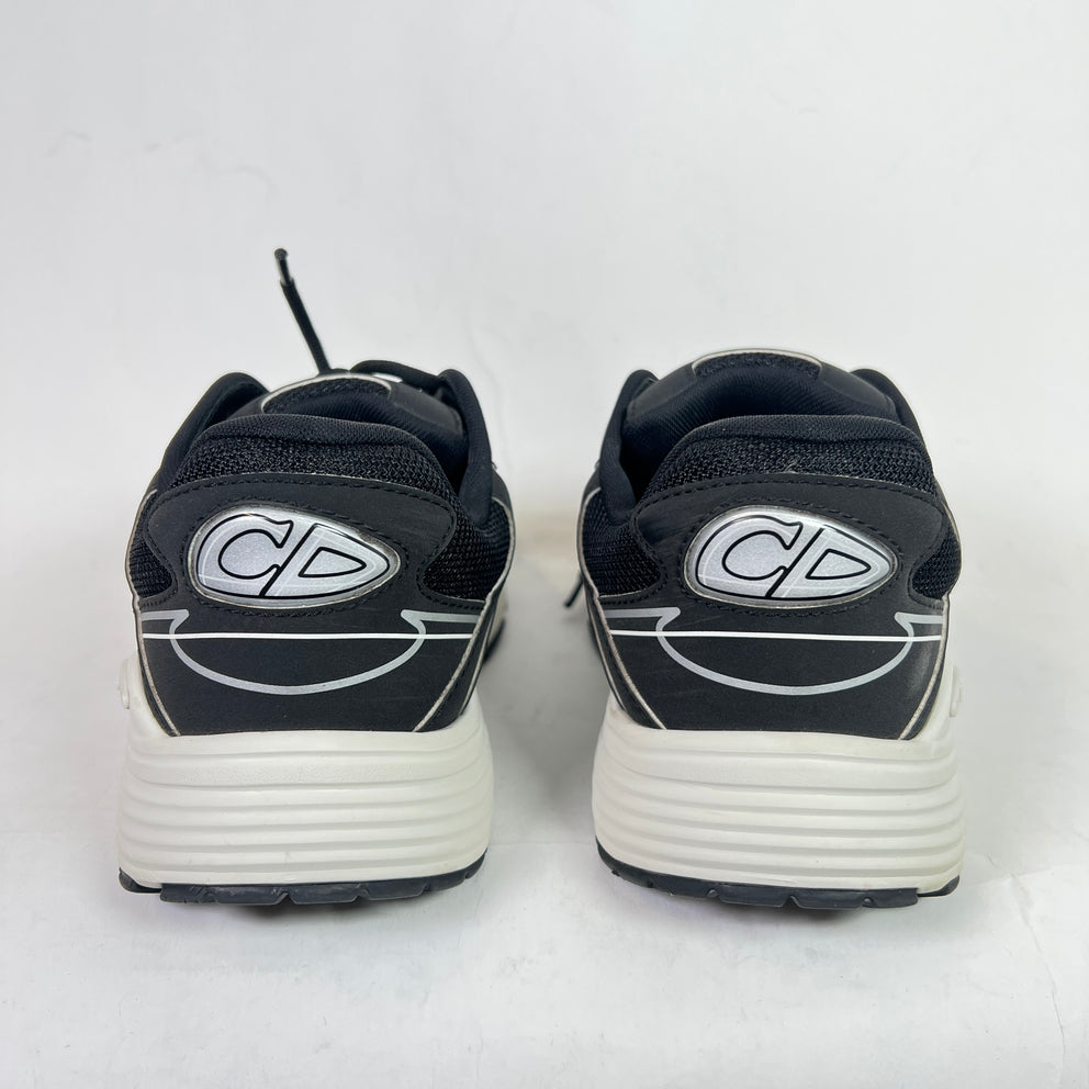 Dior B30 Black/White Mesh Sneaker Size 44