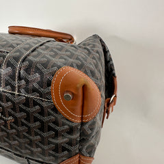 Goyard Black & Tan Goyardine Boeing 30