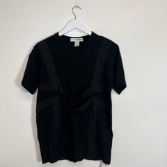 CDG Shirt Bondage Black T-Shirt Size M