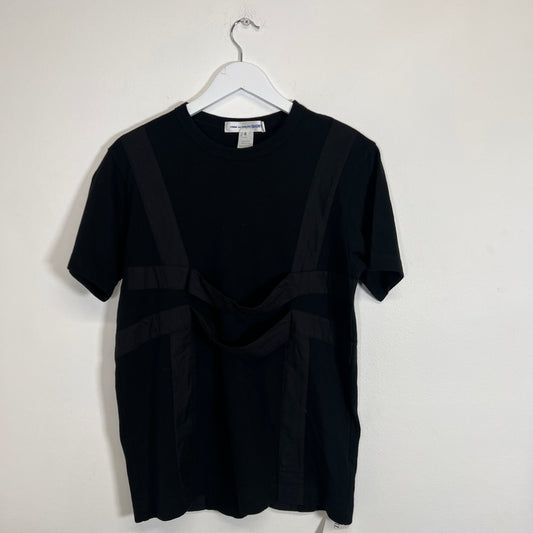CDG Shirt Bondage Black T-Shirt Size M