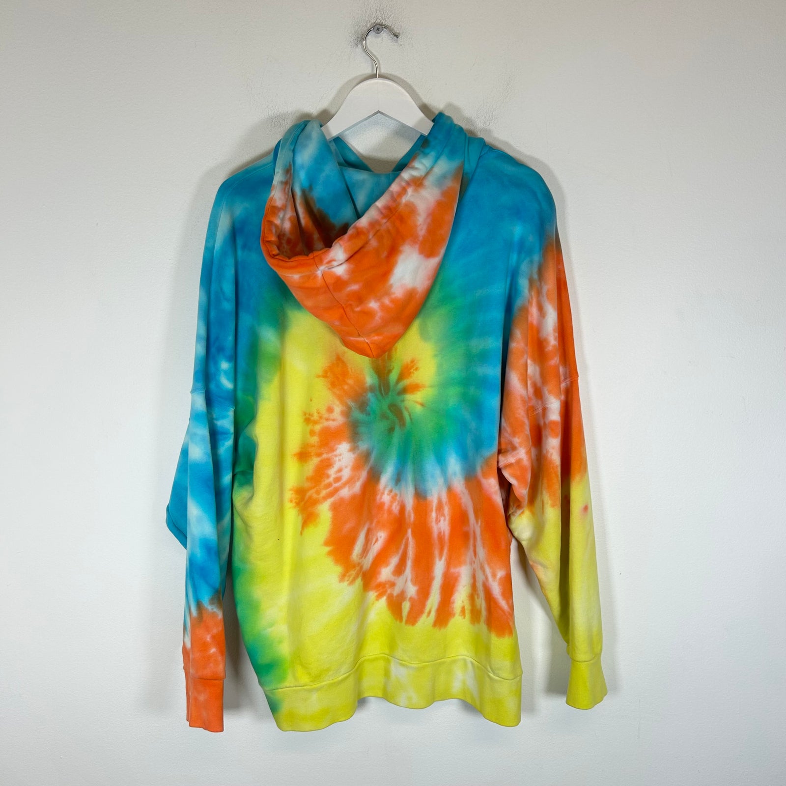 Palm Angels Tye Dye Logo Hoodie Size L