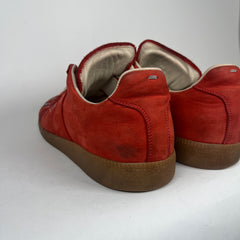 Maison Margiela Red Paint Splatter Gats Size 45