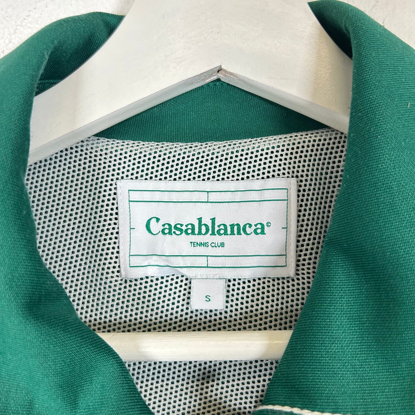 Casablanca Green Laurel Track Jacket Size S