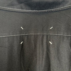 Maison Margiela Black/White Stitch Button Up Size L