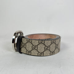 Gucci GG Supreme Canvas Interlocking G Belt