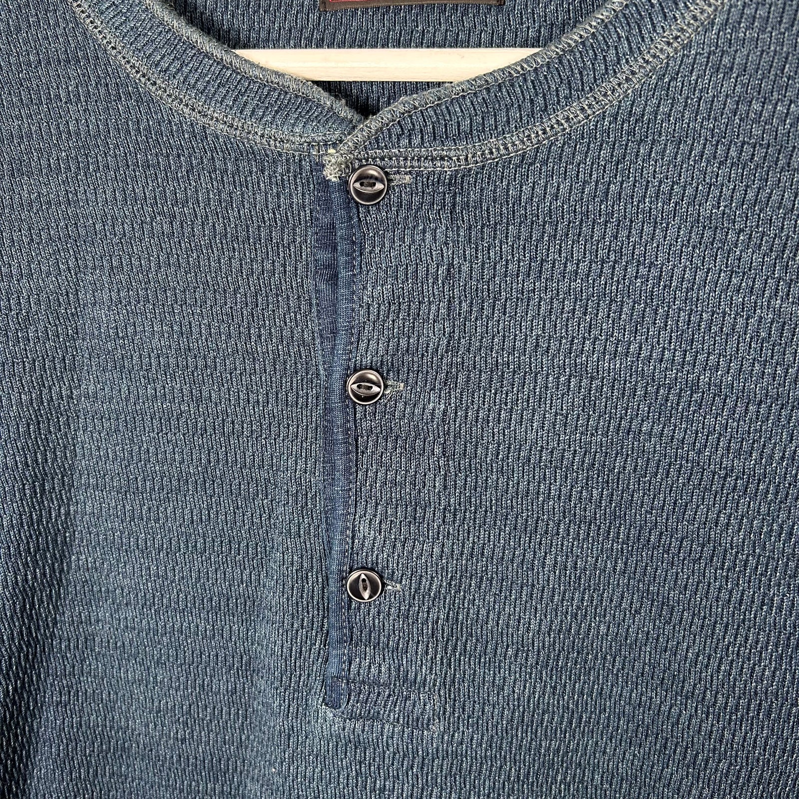 RRL Navy Thermal Shirt Size M