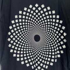 Chrome Hearts Psychedelic Spiral Cross T-Shirt