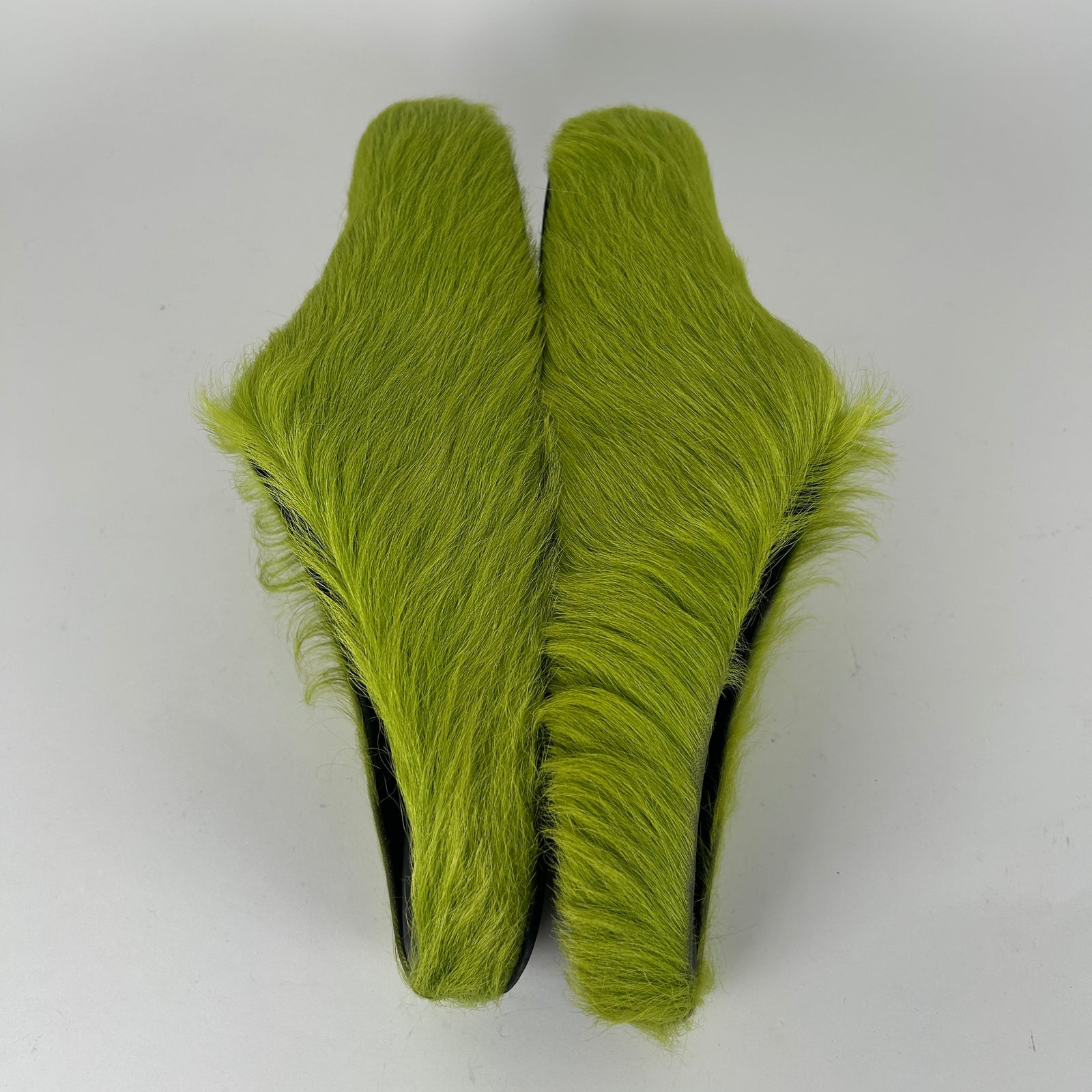 Marni Fussbett Sabot Grinch Green Mules Size 45