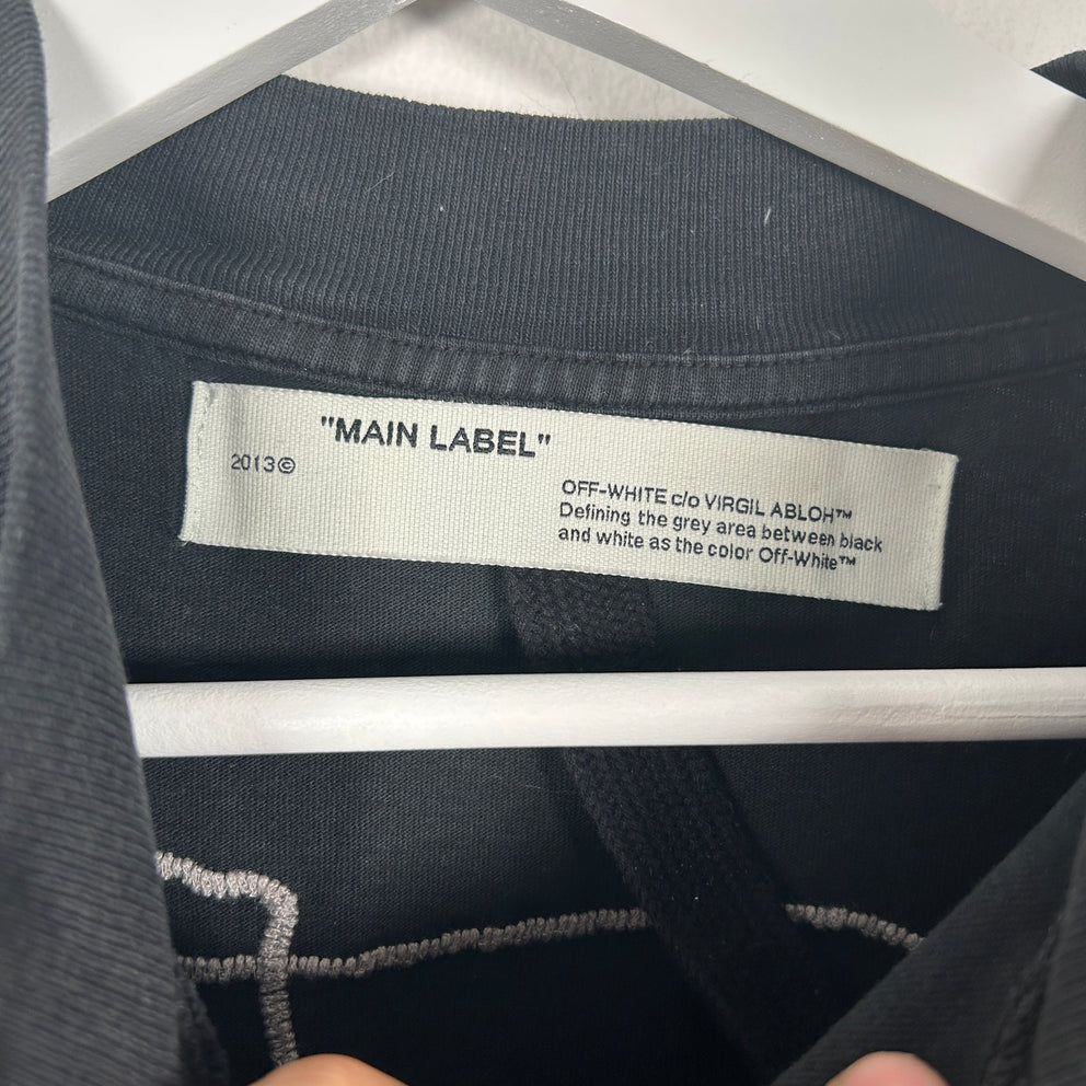 Off-White 1/4 Zip Longsleeve Size S