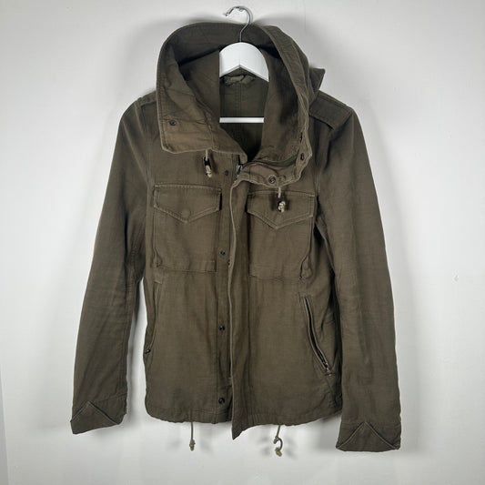 Attachment Green Cargo Hooded Jacket Size 2