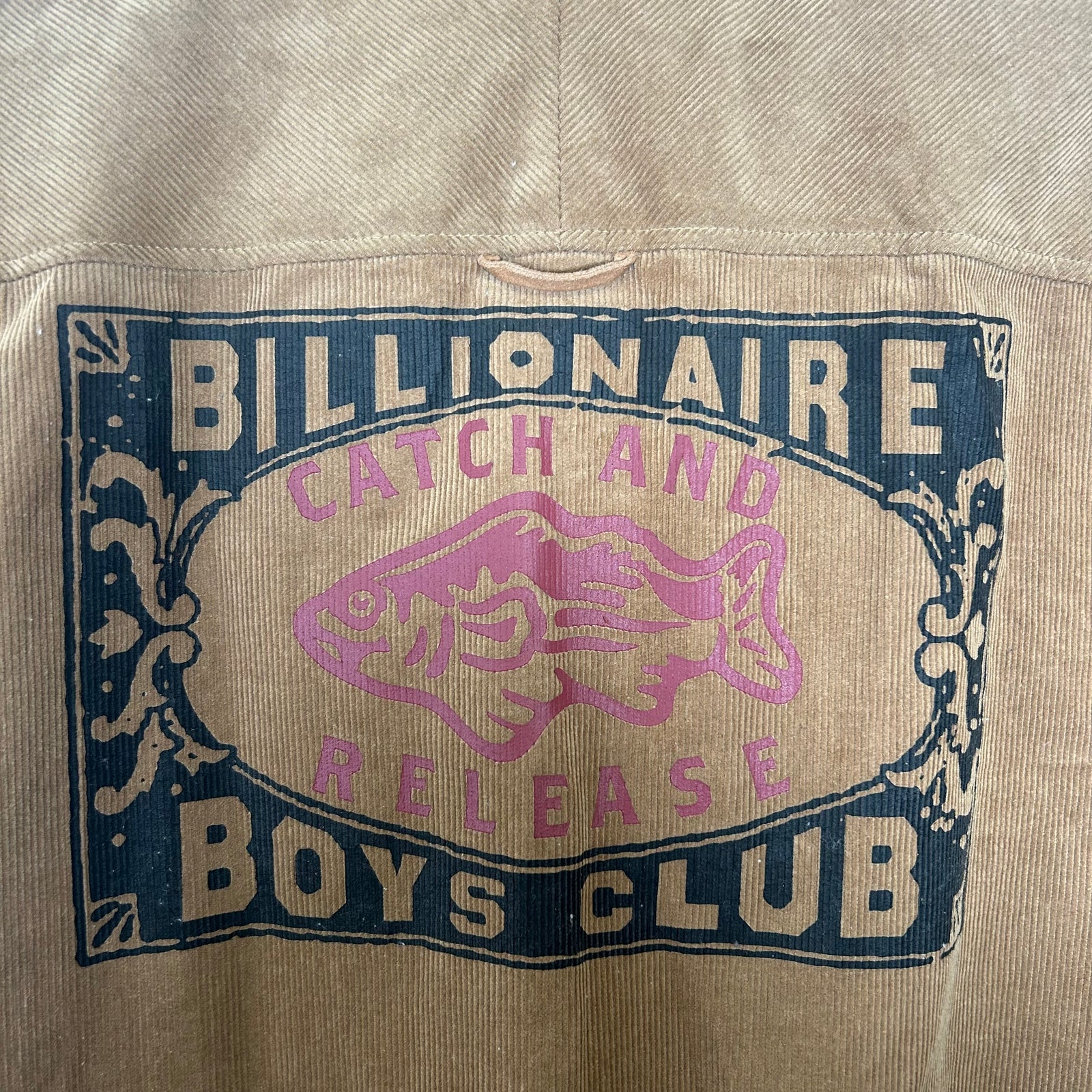 Billionaire Boys Club Tan Corduroy Jacket Size XXL