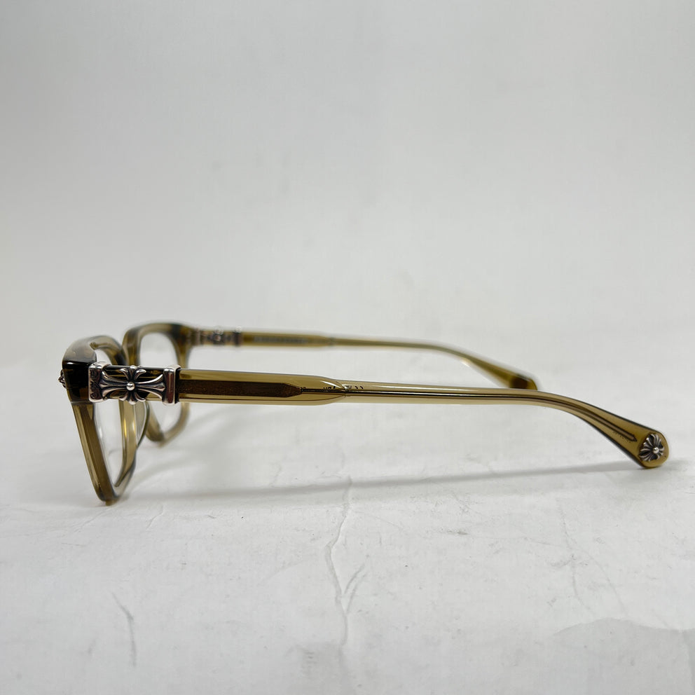 Chrome Hearts Army Green 'Cox Ucker' Glasses