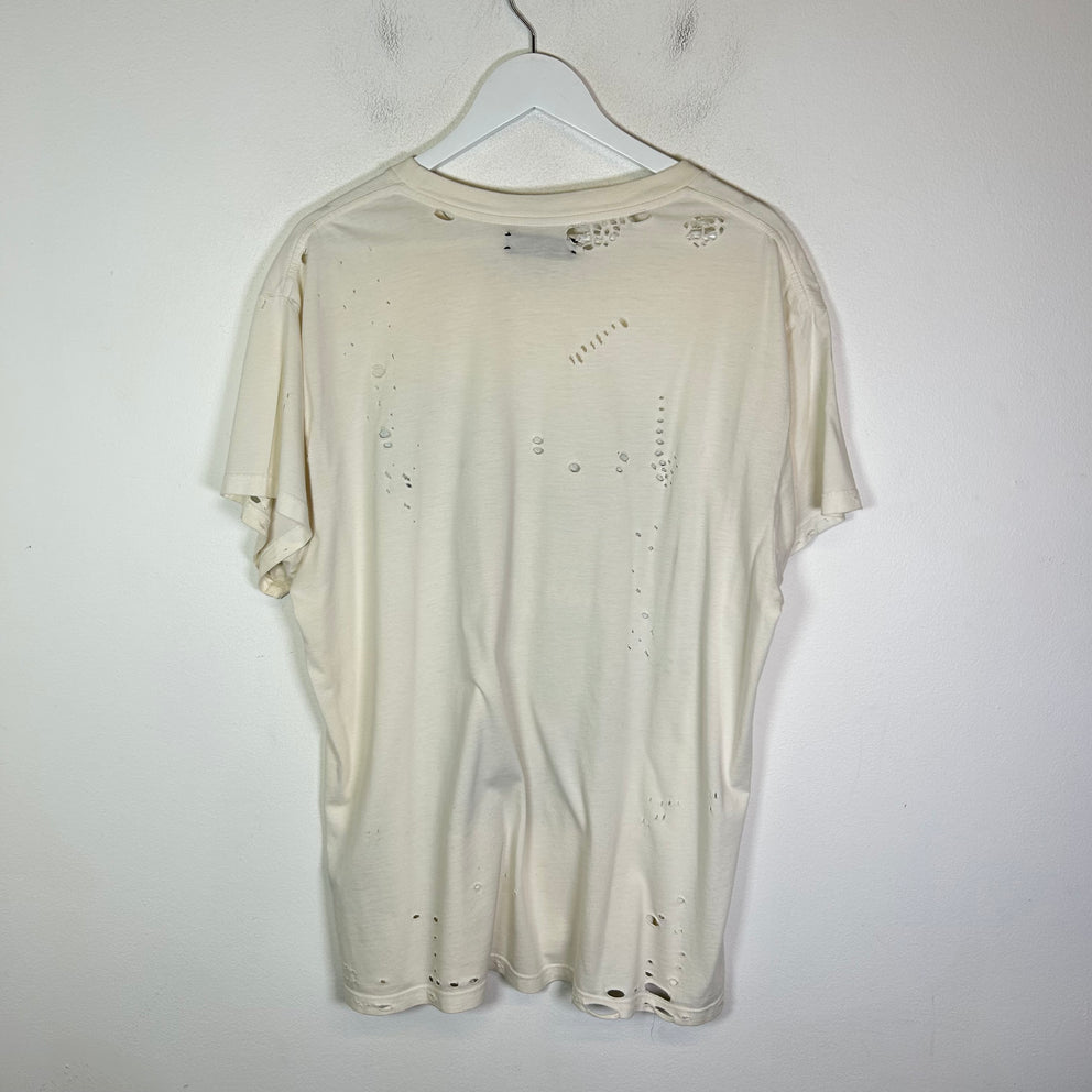 Amiri Chaos City Dragon Distressed T-Shirt