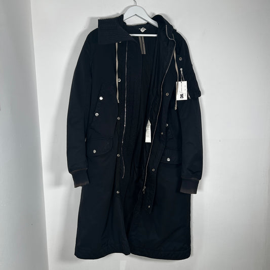 Rick Owens DRKSDW x End. Black Exploder Parka Size M