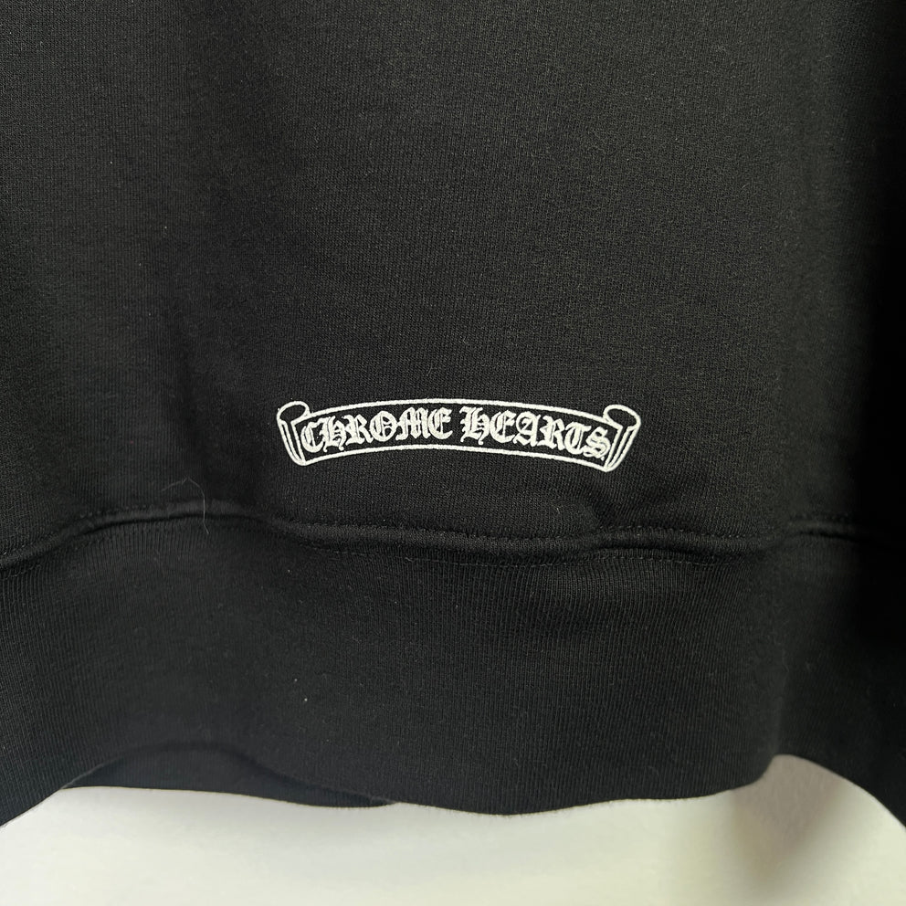 Chrome Hearts USA Dagger Thermal Zip-Up Hoodie