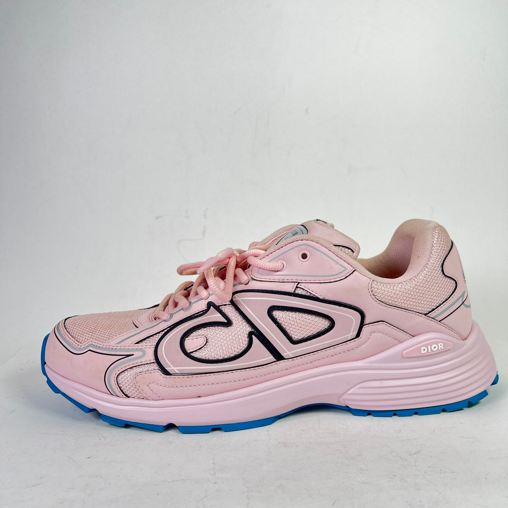 Dior B30 Pink Microfiber Sneaker