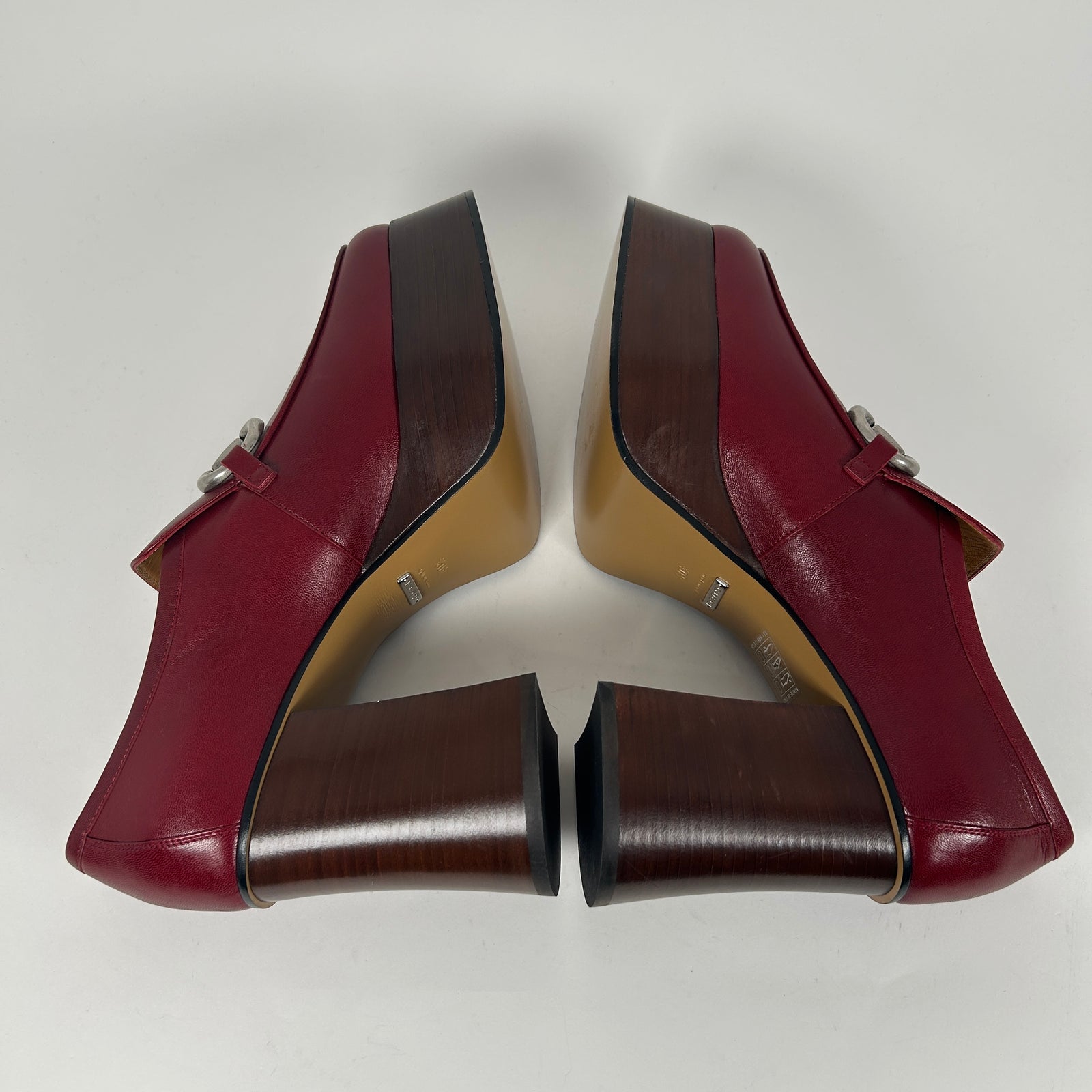 Gucci Lady Horsebit Loafer Pumps Size 40.5