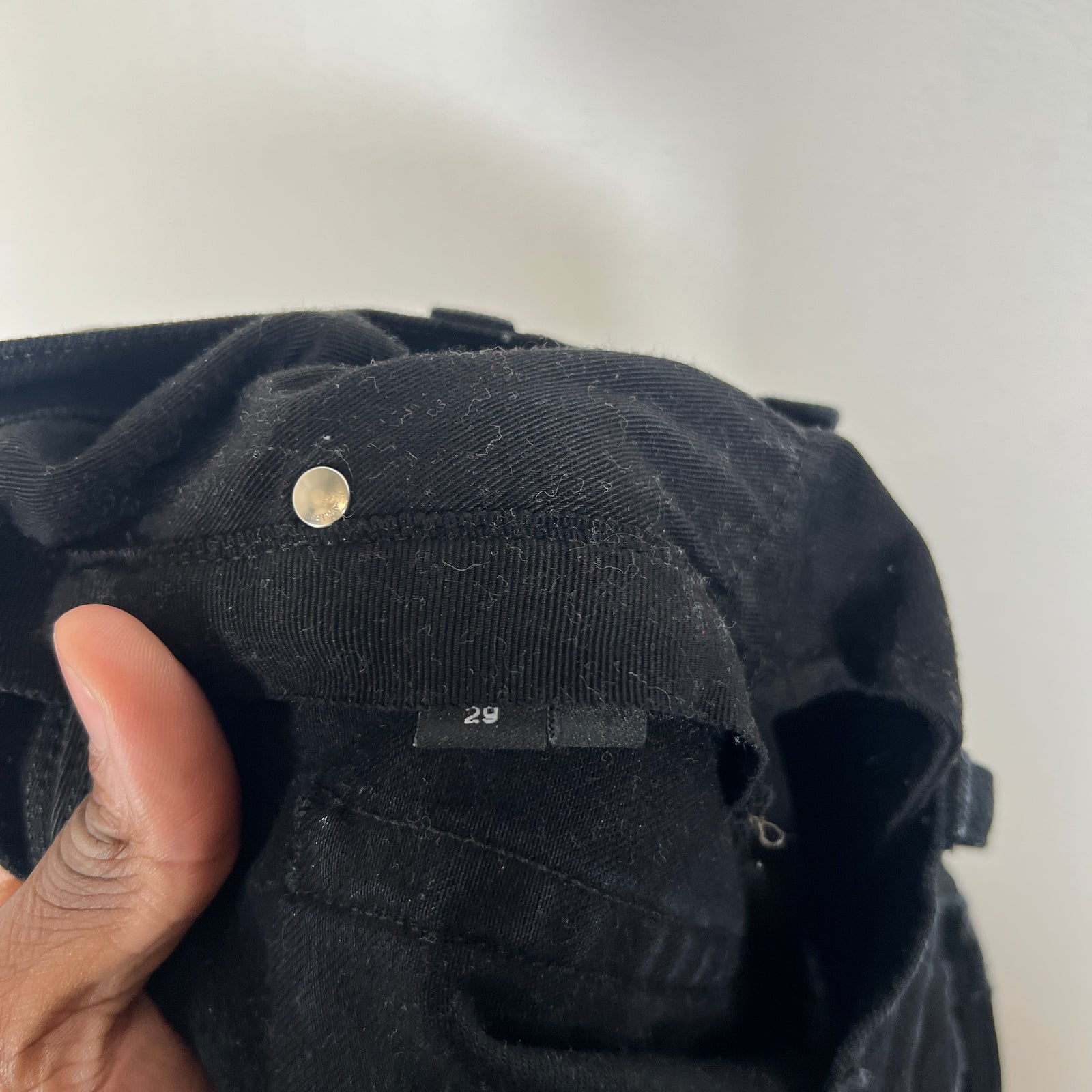 Amiri MX1 Black/Metallic Patch Size 29