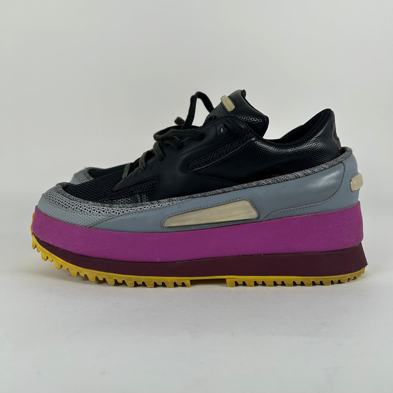 Raf Simons x Adidas SS15 Platfom Multi Color Sneaker Size 10