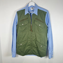 Junya Watanabe Eye Cargo Patchwork Shirt Jacket Size L