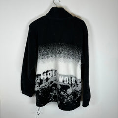 Awake NY Coast To Coast Zip Up Fleece Jacket Size L