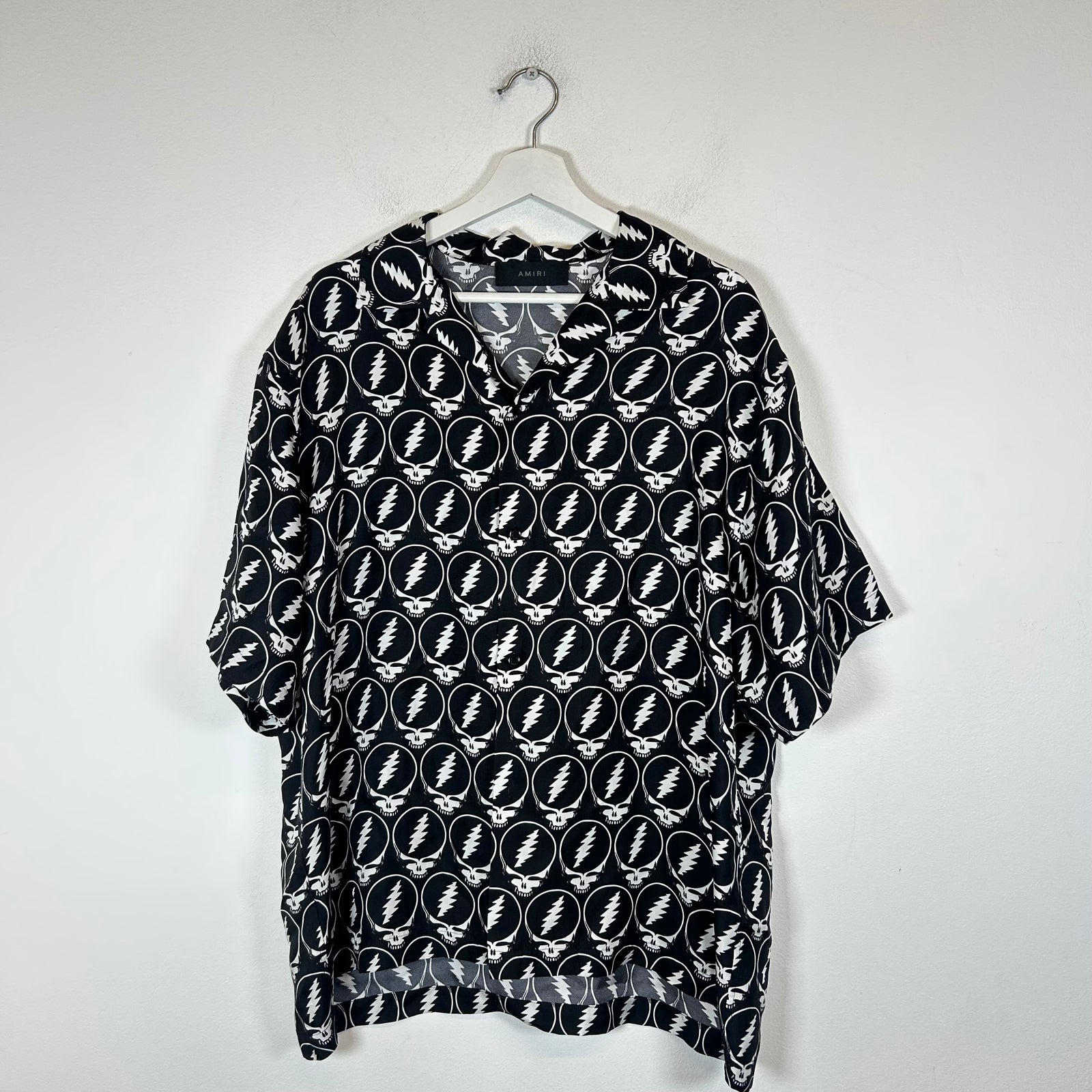 Amiri x Grateful Dead Skull Silk Shirt Size XXL