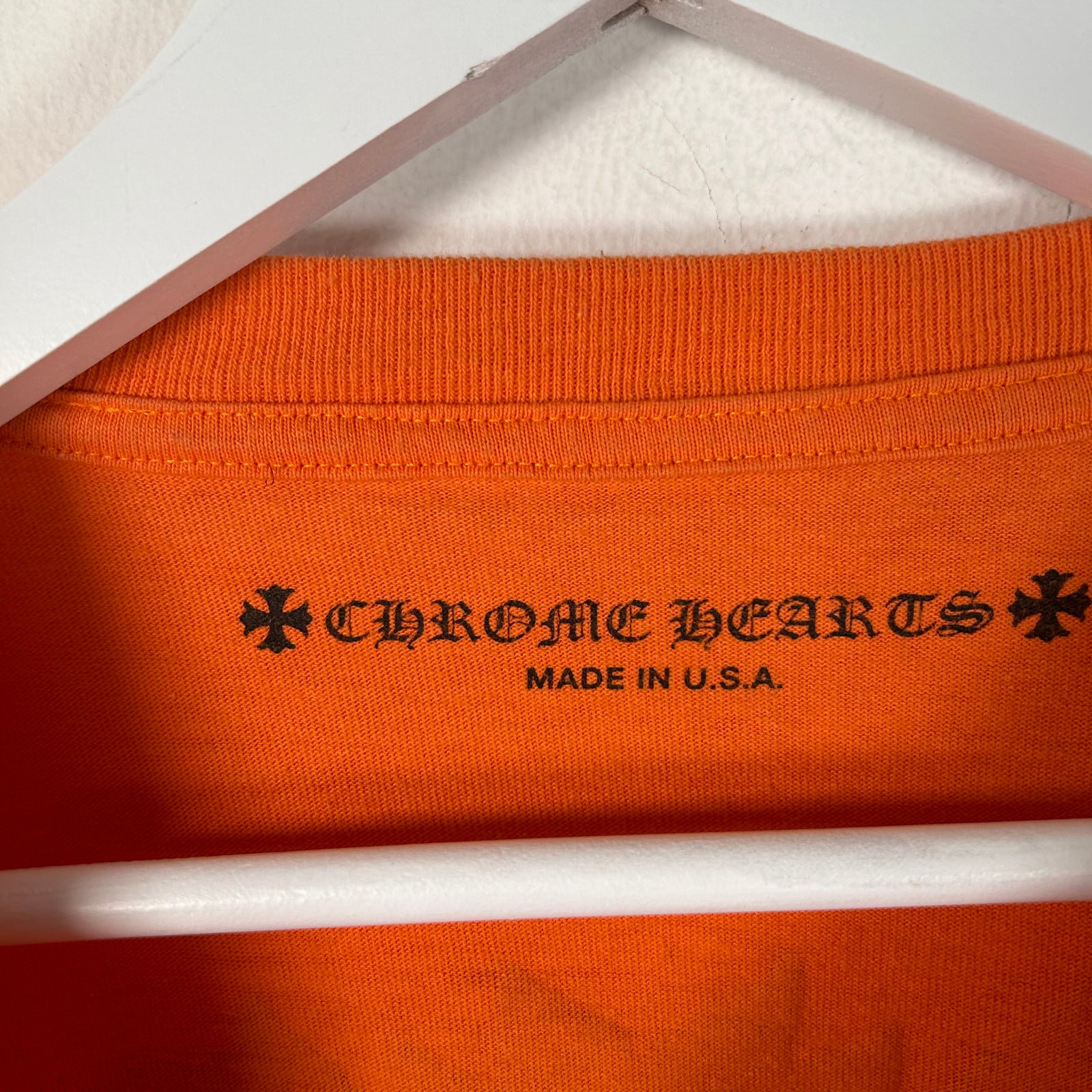 Chrome Hearts Orange Dagger Vine Longsleeve Size XL