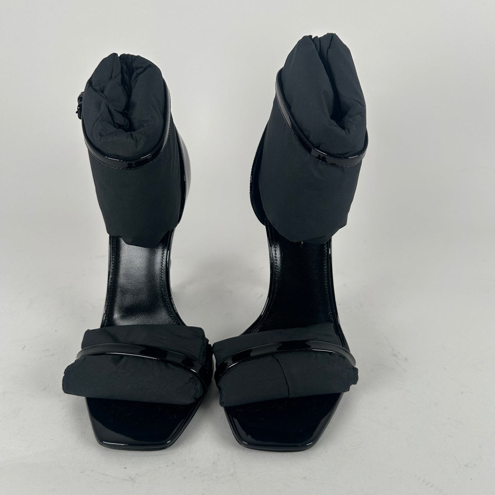 Saint Laurent Black Opyum 110 'YSL' Heels Size 37