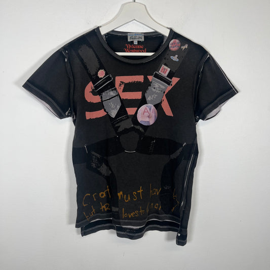 Vivienne Westwood Sex Harness T-Shirt Size Small