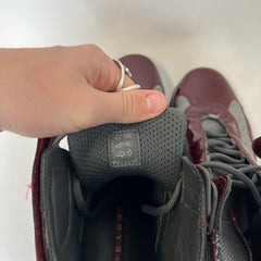 Prada Burgundy High Top Cups Size 10.5