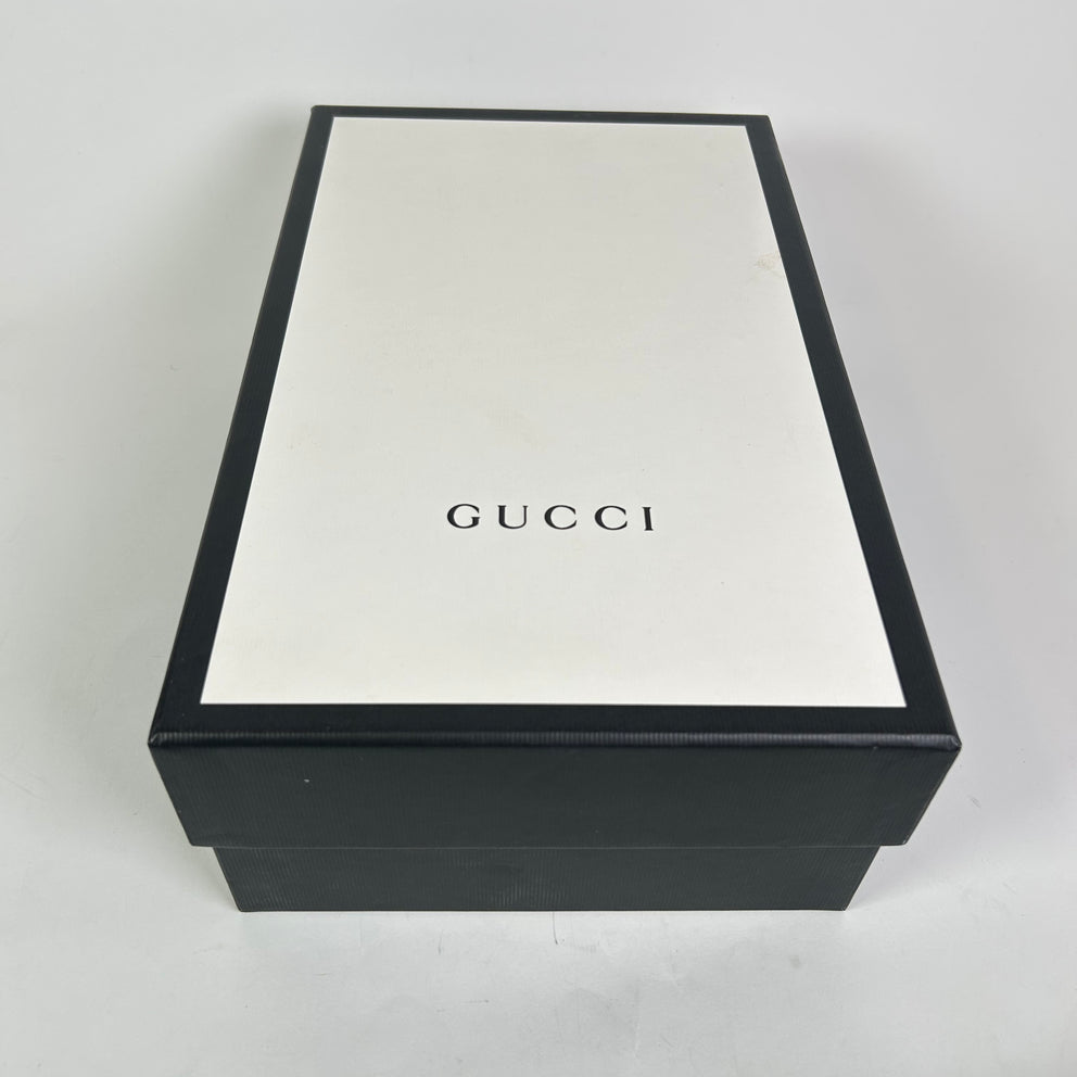 Gucci Web Ace Leather Sneaker