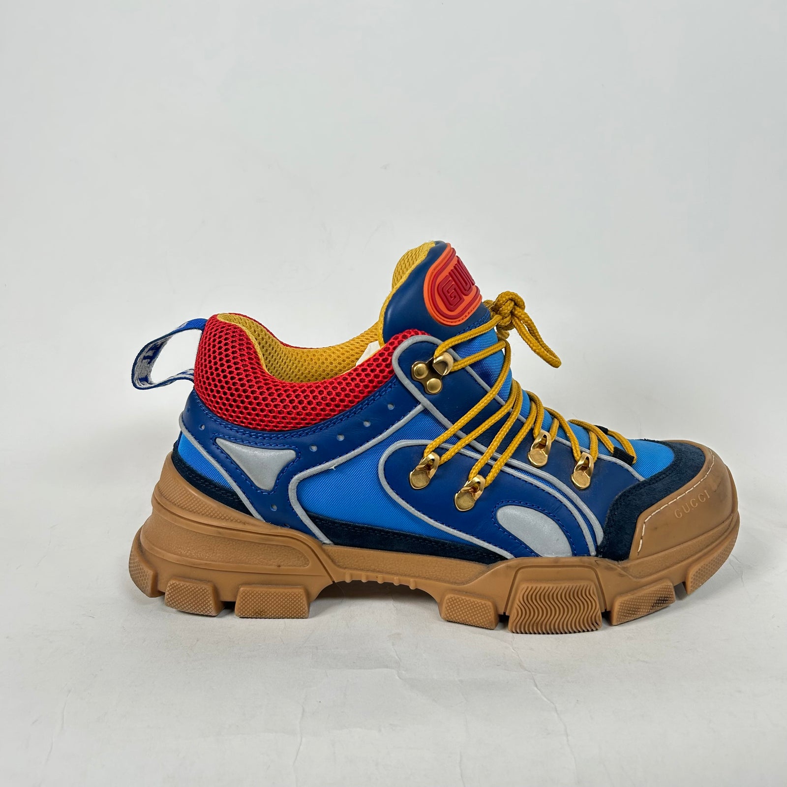 Gucci Blue/Red Flashtrek Sneaker Size GG 8.5