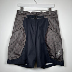 Louis Vuitton Monogram 2054 Heat Reactive Padded Shorts Size S