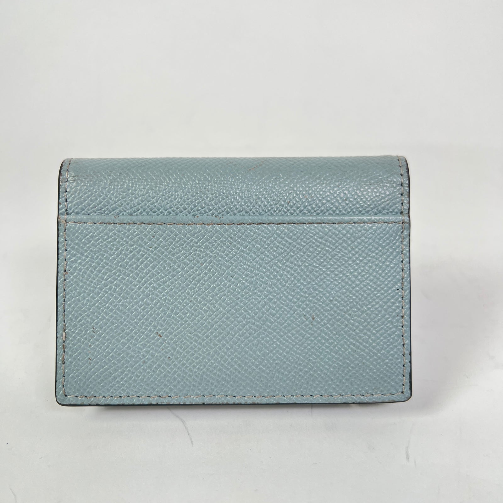 Dior Cloud Blue Saddle Lotus Wallet