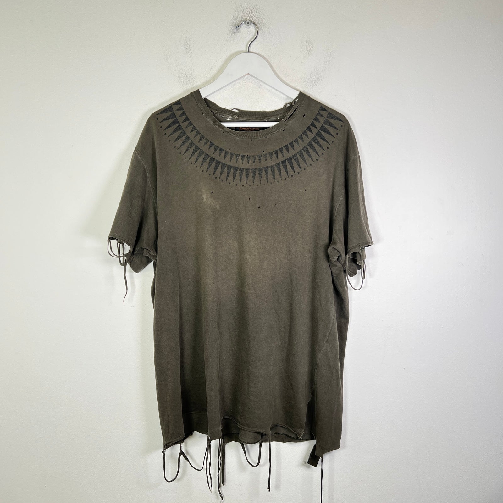 Undercover SS03 Scab Giz Distressed T-Shirt Size L
