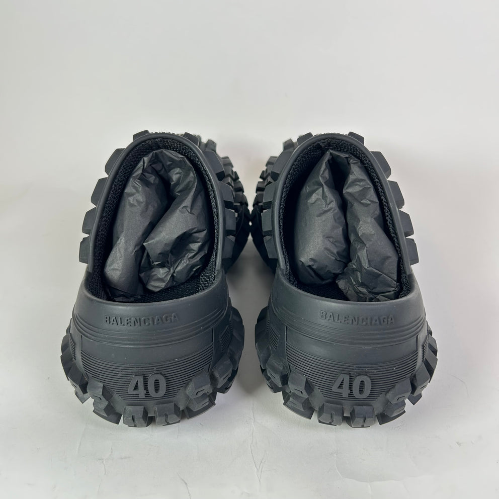 Balenciaga Black Defender Clogs