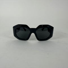 Versace Black Goggle Sunglasses