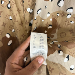 Louis Vuitton SS20 Desert Camo Shirt Size M