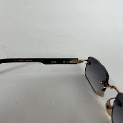 Chrome Hearts Deep 1 Rose Gold Sunglasses