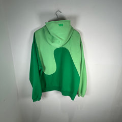 ERL Green 'Swirl' Hoodie Size XL