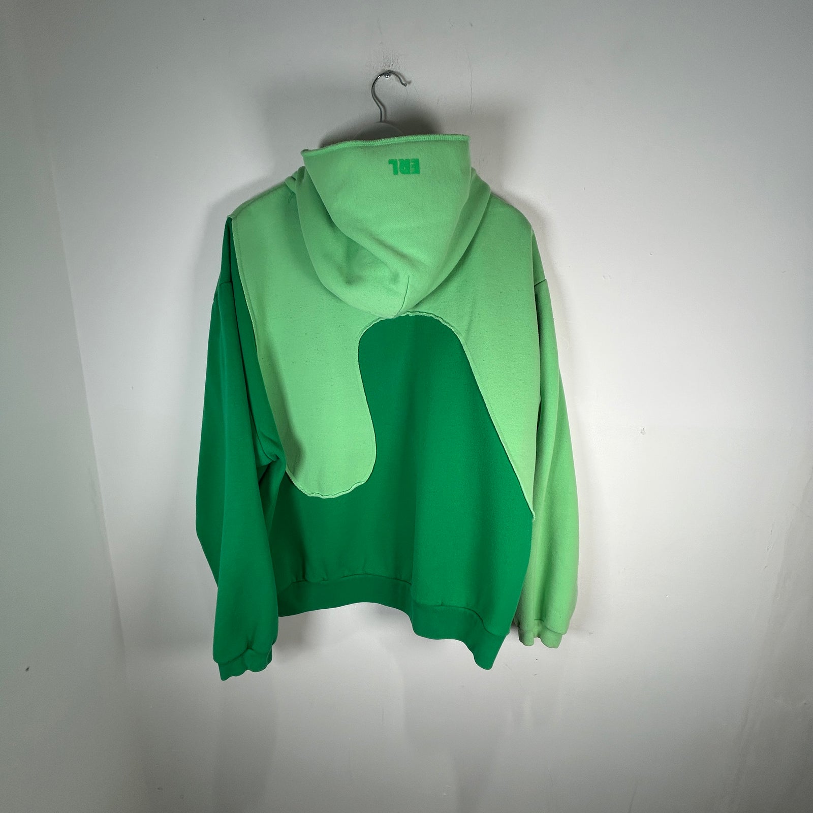 ERL Green 'Swirl' Hoodie Size XL